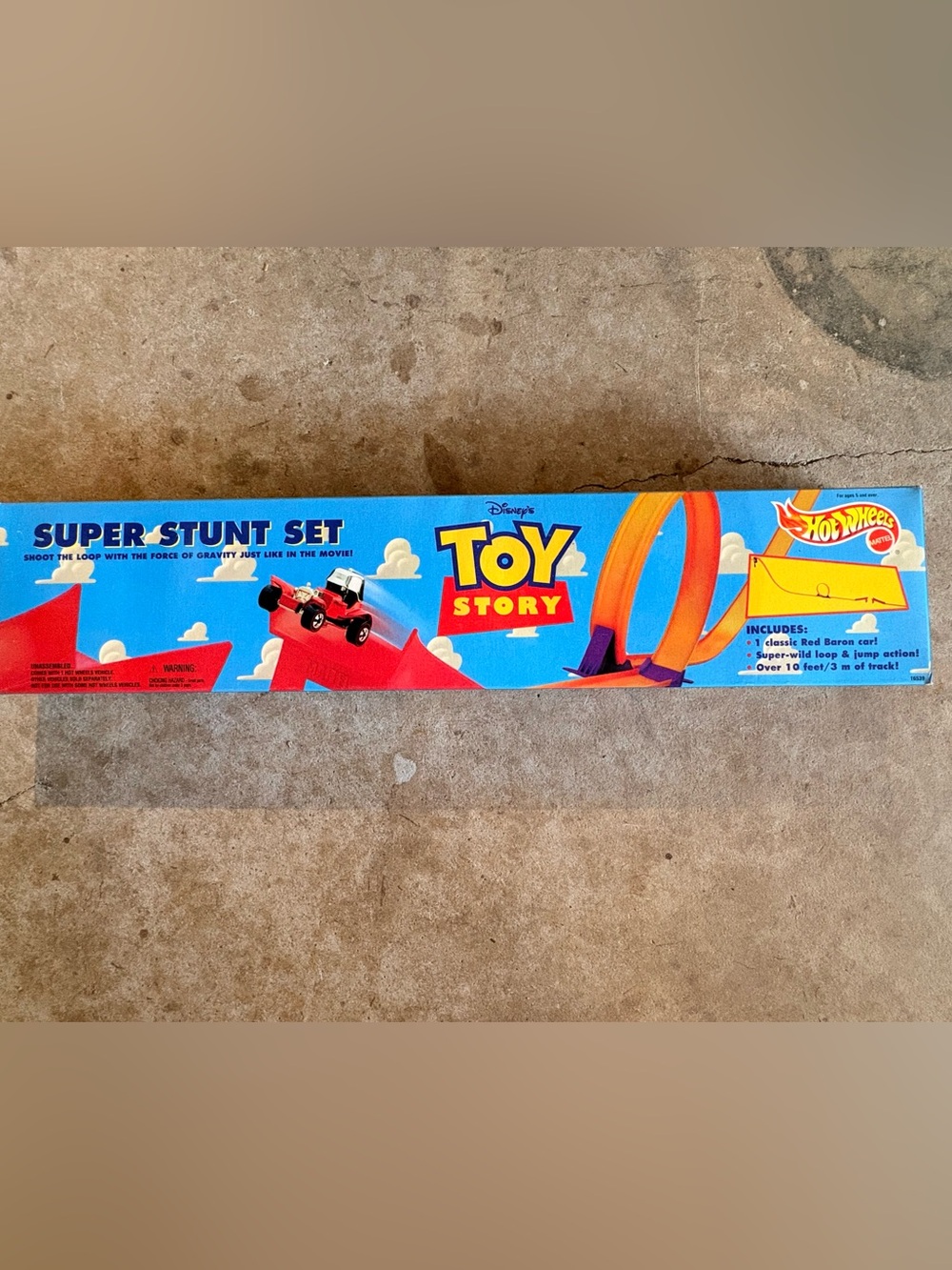 Vintage Hot Wheels Toy Story Super Stunt Set NIB